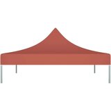  Krov za šator za zabave 3 x 3 m terakota 270 g/m² | shoptok.hr