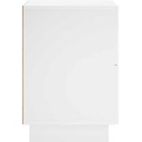  Noćni ormar Bijela visokog sjaja 33,5 x 34,5 x 50 cm | shoptok.hr