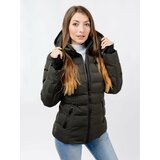 Glano Women's winter jacket - khaki Cene