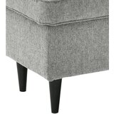 MID.YOU TABURE, tekstil, leseni material srebrne barve | Shoptok.si