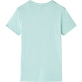  Dječja majica svijetla boja mente 128 | shoptok.hr