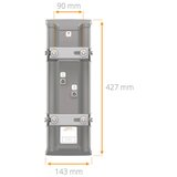 MIMOSA N5-45X2 sektor antena 5GHz 2x2 MIMO 19 dBi Slant 45 | ePonuda.com