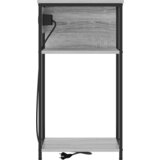 vidaXL Noćni ormar Sivi hrast sonoma 28.1 x 40.9 x 75 cm | shoptok.hr