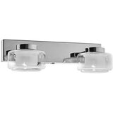  Ledvance-LED kupatilska zidna svetiljka ORBIS FLAME 2xLED/5,5W/230V IP44 hrom | Eponuda.com