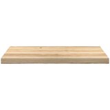  Okenske police 2 kosa neobdelana 80x40x2 cm trdna hrastovina | Shoptok.si