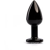 Fantasy toys Anal butt plug metal crni S Cene