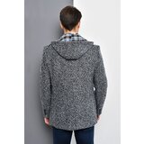 Dewberry K7540 MEN'S COAT-PATTERNED NAVY BLUE | shoptok.hr