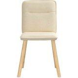  Jedilni stoli 4 kosi krem blago, (21822569) | Shoptok.si