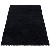 Lesnina-XXXL preproga z visokim florom sydney 300/400 cm tkano črna | Shoptok.si