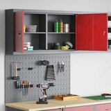  Set ormara za alate 3 kom. Crvena Čelik s prahom premazan | shoptok.hr