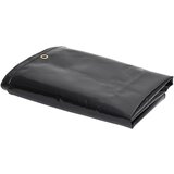 vidaXL Cerada 650 g/m&sup2; 4 x 4 m crna cijene
