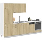  7-dijelni set kuhinjskih ormarića "Lyon" hrast Sonoma, inženjersko drvo | shoptok.hr