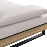 Bessagi Garden Vrtni Ležalnik Eva, Krem, Črna, Akacija | Shoptok.si