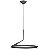 Nova Luce Mat crna LED viseća svjetiljka aluminijska s mogućnosti zatamnjivanja ø 60 cm Tilia – | shoptok.hr
