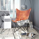 Butterfly stolica od prave kože smeđa | shoptok.hr