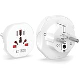 TECH-PROTECT ADAPTER EU ZDA UK 2 VRATA USB HITRI POLNILEC, (5000302864) Cene