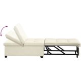  Krevet na razvlačenje Krema 194 x 67 x 82 cm Baršun | shoptok.hr