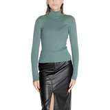 Jacqueline_de_yong Puloverji Jdyplum L/S Roll Neck Knt 15328328 Zelena | Shoptok.si