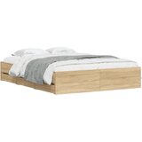  Okvir za krevet s ladicama boja hrasta 140x200 cm drveni | shoptok.hr