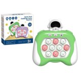 Space Pop It Sensory Game Battery Powered Lights Sounds Green Cene