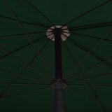  Vrtni suncobran sa stupom 200 x 130 cm zeleni | Eponuda.com