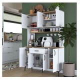 Hanah home Komoda s ladicama JE177 3348, 120x184.2x40 cm, Bijela | Eponuda.ba