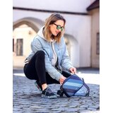 Vuch Crossbody torba Massimo Striped Dark Blue, 16 x 23 cm Slike
