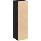  Kupaonski ormarić s držačem za role crni 20,5x22x72 cm | shoptok.hr