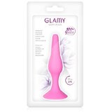 Silionski analni plug | Glamy Soft Pink S