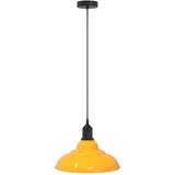 VISILICA podesiva po visini E27 sjajno žuta Ø 31 cm metal | shoptok.hr