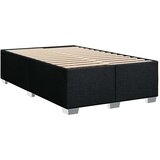  Krevet s oprugama i madracem crni 120 x 200cm od tkanine | shoptok.hr