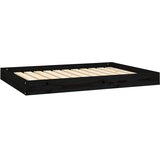  Krevet za pse crna 101,5x74x9 cm od masivne borovine | shoptok.hr