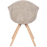 Kayoom SET STOLOV, les, umetna masa krem barve, bela | Shoptok.si