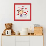 Wallity CAM1677239311 multicolor decorative framed painting | ePonuda.com