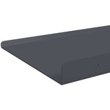  Ležeča polica 4 pcs Antracit 100 x 18 x 2,5 cm Jeklo, (5000200984) | Shoptok.si