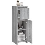 vidaXL kopalniška omarica siva sonoma 30x30x95 cm konstruiran les | Shoptok.si