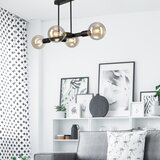  Luster na šipci ASTRID 4xE27/60W/230V crna | Eponuda.com
