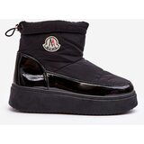 Boto Women's Slip-On Snow Boots On Platform Black Gattea | ePonuda.com