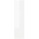  Ormar visoki sjaj bijeli 100 x 50 x 200 cm konstruirano drvo | Shoptok.si