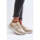 Boto Women's Beige Faux Leather Sneakers Vinelli | shoptok.hr