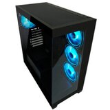 LC-Power Case Gaming 715B Midi-tower, ATX, 4x ARGB fan1x USB-C, 2x USB-A | Eponuda.ba