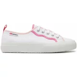 Superga Superge Curly Bindings 2750 S8138NW White-Shaded Pink ATG