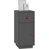  Komoda siva 34 x 40 x 75 cm od masivne borovine | Eponuda.com