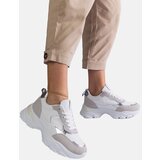 Gemre White sneakers on a chunky sole Torreza | Shoptok.si
