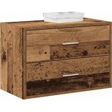 Ormarić s 2 ladice boja drva 60x31x40 cm konstruirano drvo | shoptok.hr