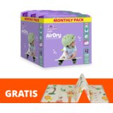 Violeta Pelene Air Dry Maxi 4 montly, 180 komada+GRATIS Podloška za bebe Cijene
