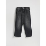 Reserved Loose traperice isprana izgleda - siva | shoptok.hr