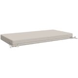  Jastuk za sjedalo SOEST 100% poliester Bijela 120 x 80 x 10 cm | shoptok.hr