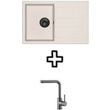 Aquasanita Set Tesa SQT101AW + Zora PVD Grafit/Silica | shoptok.hr