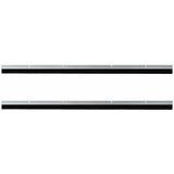  Držač četke za vrata 2 pcs Srebrno 100 cm Aluminijski legura | shoptok.hr